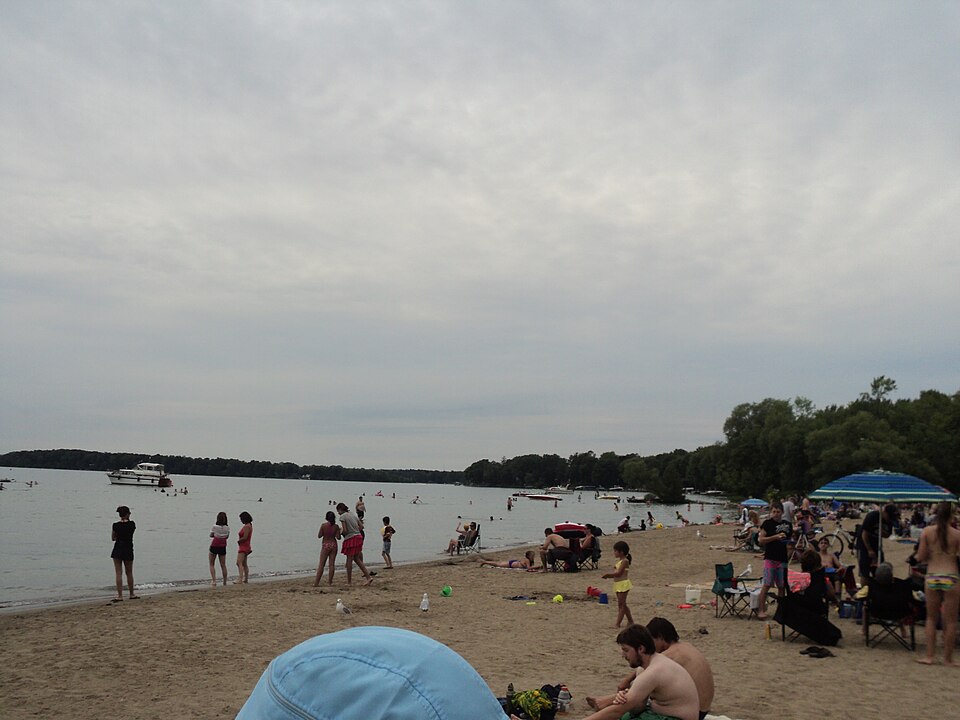 Lake Simcoe beach Mara Provincial Park