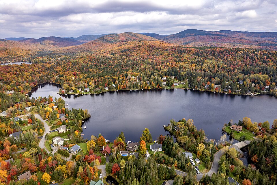 Vue aérienne - Lac Morin (3)