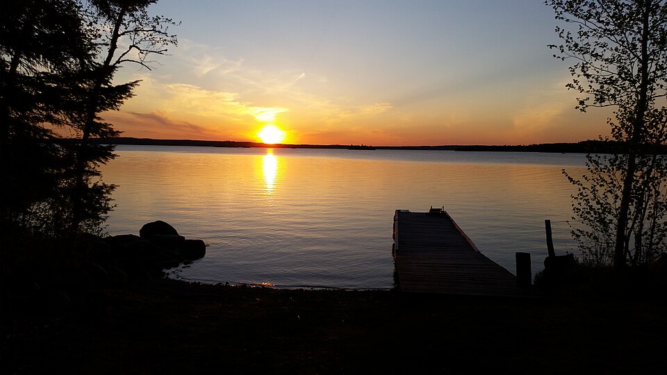 Pakwash Lake Sunset 2015