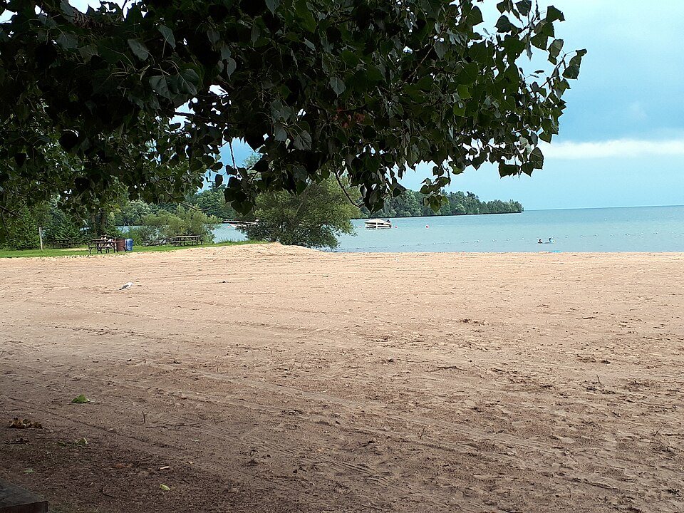 Beach area Lake Simcoe Mara Prov Park ON 20180809 191657