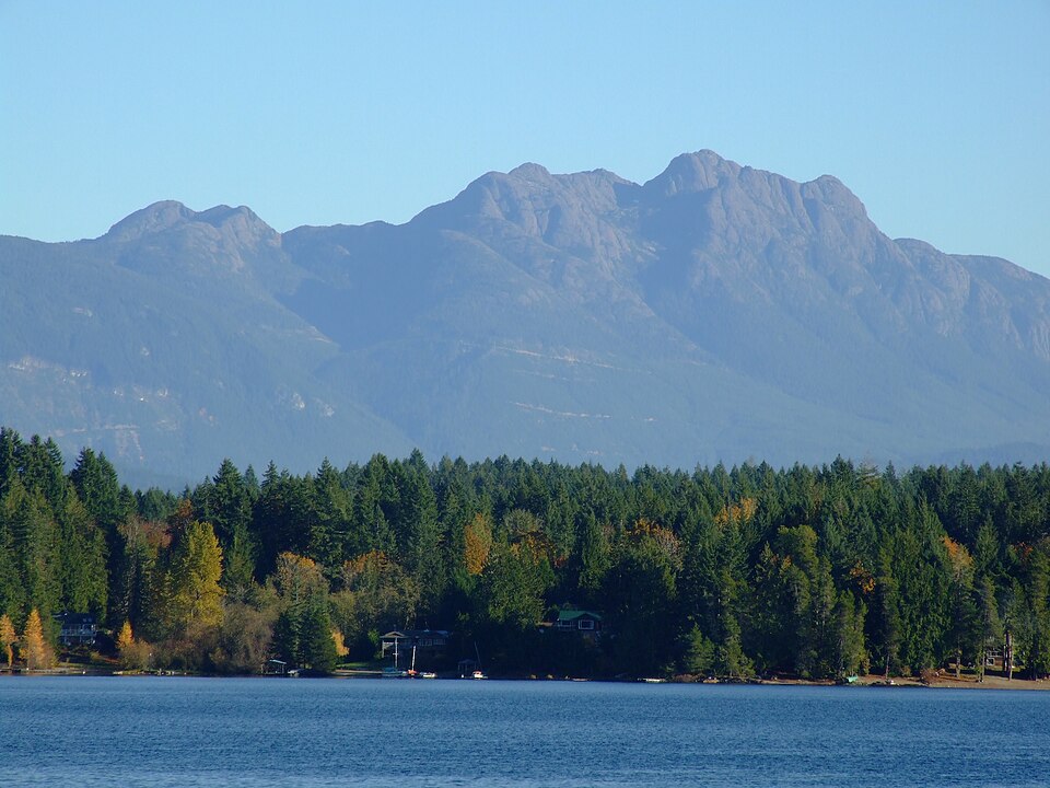 Mount Arrowsmith from Sproat Lake