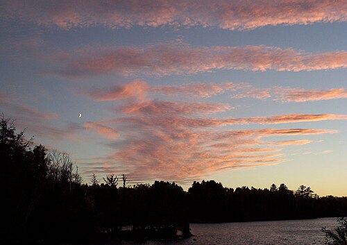 Paudash Lake sunset