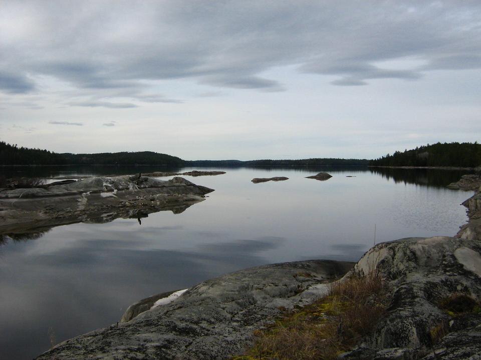 Rabbit Lake (Temagami) in spring 2007