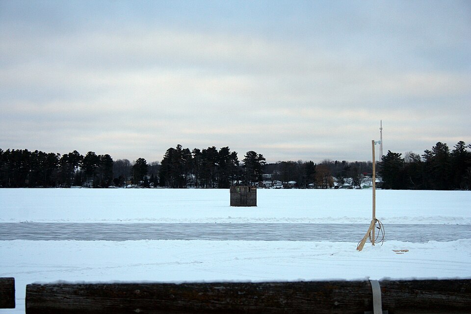 Ice Fishing Hut, Oak Lake, Ontario 4081 (5284122372)