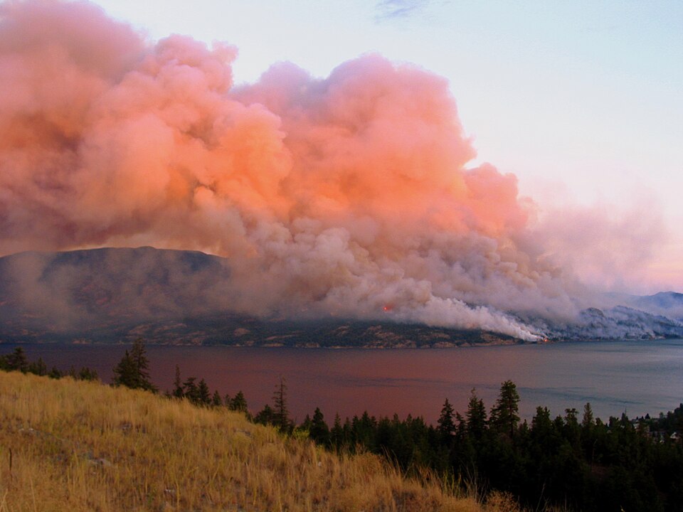 Okanagan Mountain Park Fire