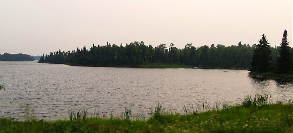 Lerome Lake, Ontario Highway 11, Between Fort Frances and Thunder Bay, Ontario (42166136310)