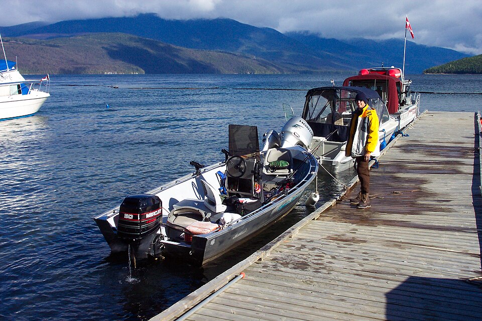 Quesnel lake dock