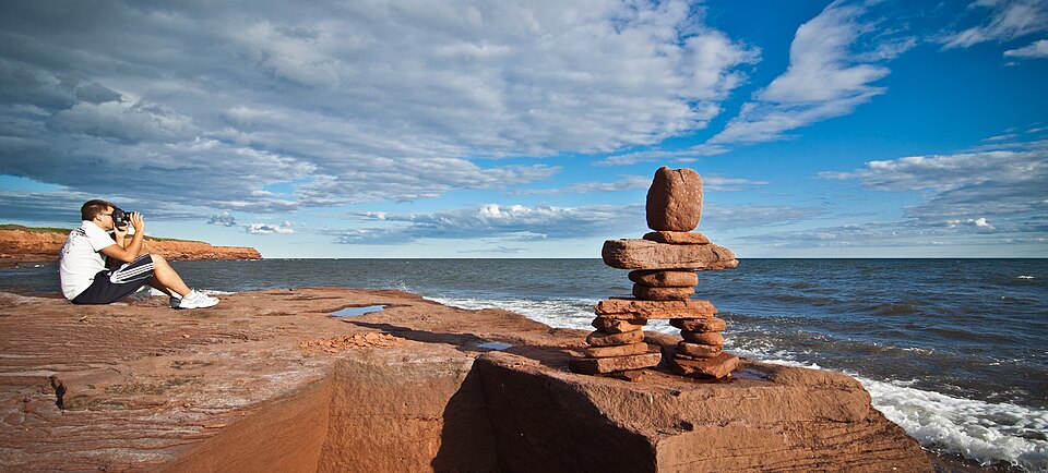 Inukshuk Prince Edward Island 2010