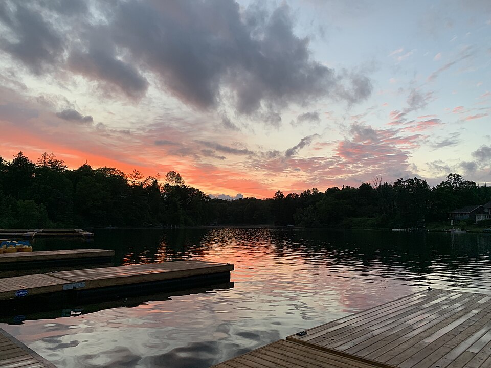 Sunset Lake Muskoka
