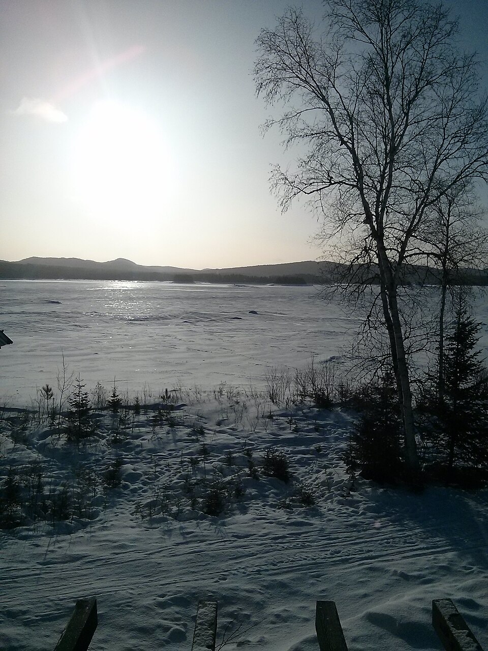 Lac Taureau, janvier 2014