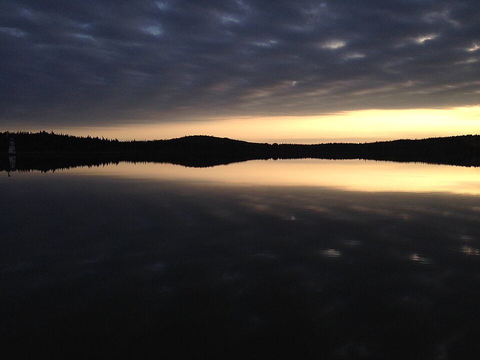 Soleil Lac Vert St-Nérée