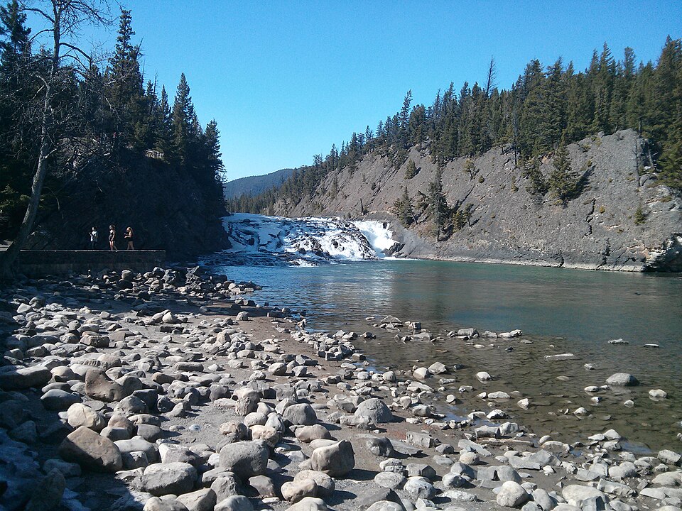 A river in Banff