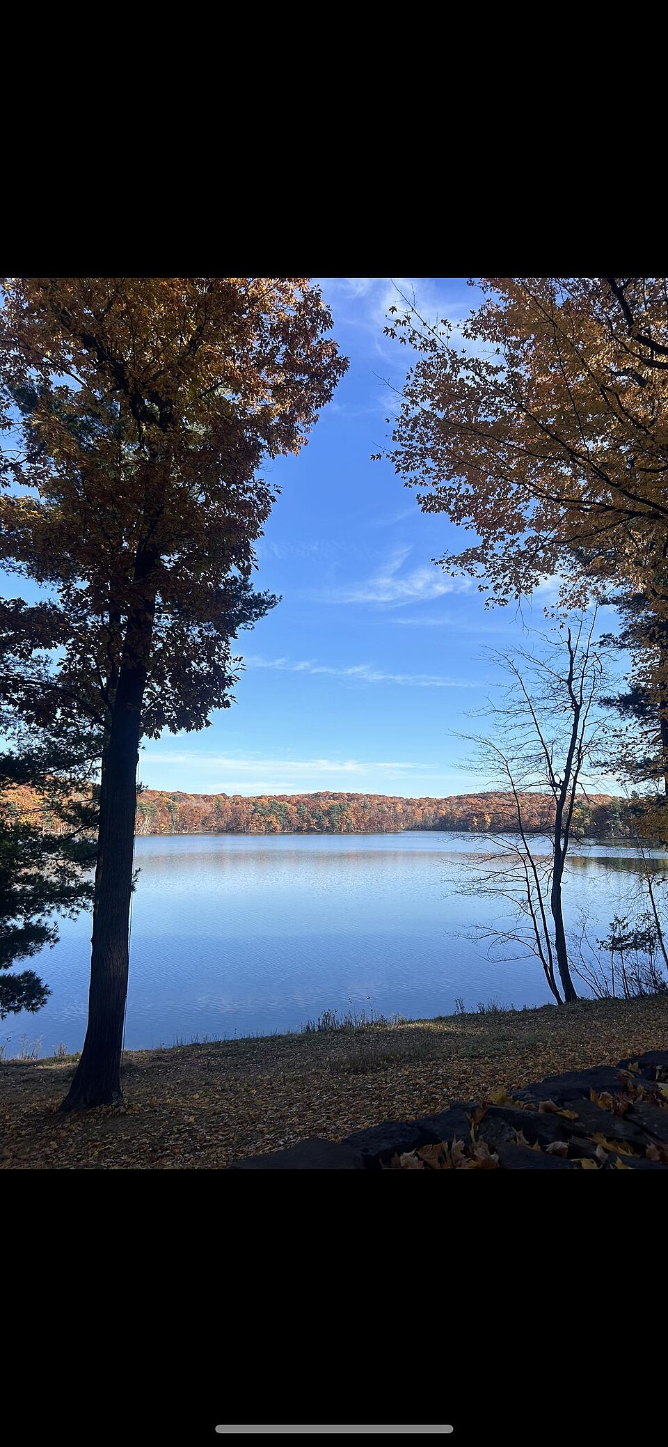 Lac du Moulin en automne